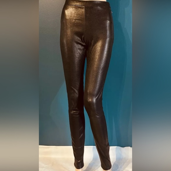 Elizabeth and James Leather Leggings 8 - Picture 1 of 13